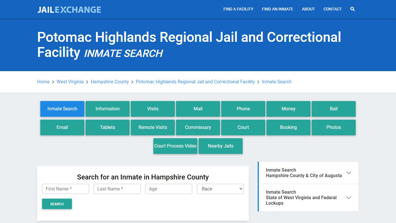 Potomac Highlands Regional Jail and Correctional Facility